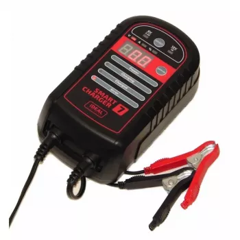 Carregador de bateria de automóvel IDEAL SMART7 — carregador inteligente, carregamento rápido, design compacto