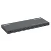 Splitter HDMI Manhattan 4K@60Hz 8 portas com downscaling, distribui um sinal de entrada HDMI para oito saídas HDMI (1x8), 18G, interruptor EDID para downscaling, preto