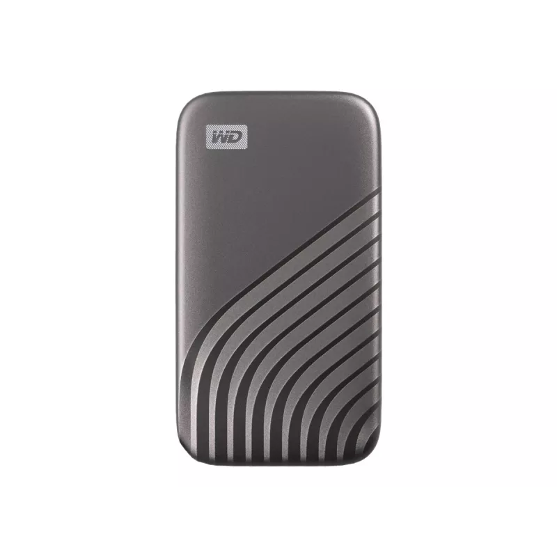 WD My Passport SSD WDBAGF0040BGY – SSD – encriptado – 4 TB – externo (portátil) – USB 3.2 Gen 2 (conector USB-C) – AES de 256 bits – cinzento