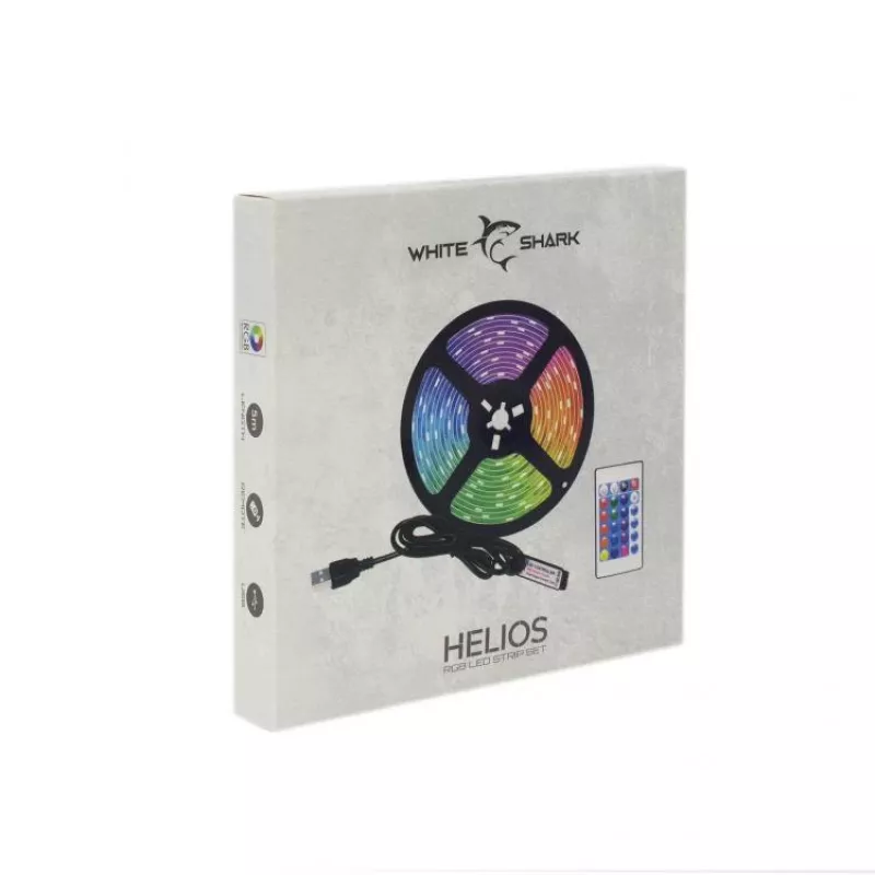 Tira LED White Shark Helios LED-05 RGB com comando