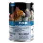 Ração húmida para gatos PetRepublic pedaços de truta em molho 400 g — truta, pedaços húmidos em molho