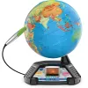 Globo de vídeo interativo VTech 80-605404 — globo falante educativo com conteúdos áudio e interativos