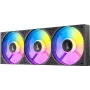 Ventoinha para caixa Antec C120 ARGB Reverse 120mm - pack de 3, preto