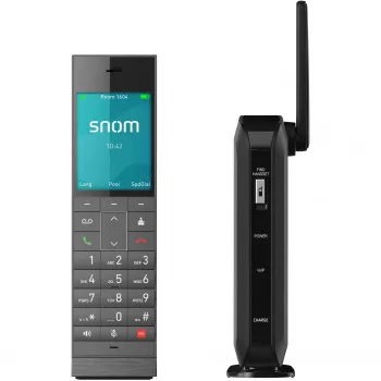 Telefone sem fios Snom HM201 C3416HC com ecrã a cores — Snom HM201