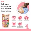 INABA Churu Bites frango com atum e salmão - Petiscos para gatos - 3x10 g