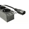 Unidade de distribuição de energia Gembird EG-PDU-014-FC14, 8 tomadas AC, entrada C14, cabo de 3 m, caixa de alumínio 1U, 10 A, 3680 W