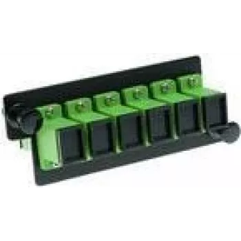 Placa adaptadora de fibra ótica ACT FA2157 — 6×SC duplex, 12 fibras, OS2 APC8