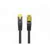 Cabo de rede Lanberg PCF6A-10CU-0025-BK RJ45 Cat6a 0,25m preto