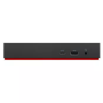 Lenovo ThinkPad Universal USB-C com fios USB 3.2 Gen 1 (3.1 Gen 1) Type-C preto