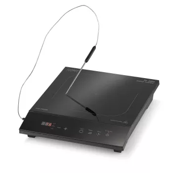 Caso | placa de cozinha | TC 2400 ThermoControl | número de zonas de cozedura 1 | sensor tátil | preto | indução
