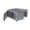 EFB-Elektronik 48,30cm (19) caixa de parede 6HE, basculante, 2 peças, RAL7035, profundidade 500 mm