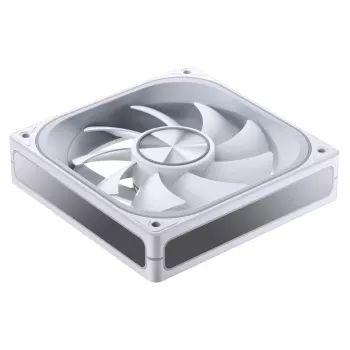 Ventoinha de arrefecimento PWM ARGB 120mm Jonsbo ZA-120 branco — modelo ZA-120W, controlo PWM, iluminação ARGB