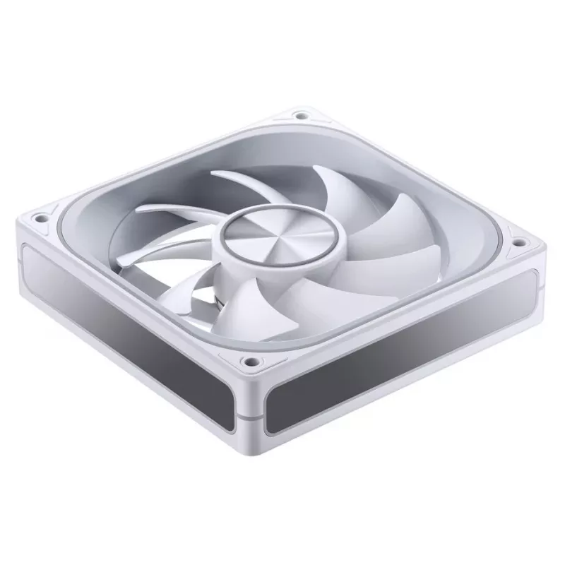 Ventoinha de arrefecimento PWM ARGB 120mm Jonsbo ZA-120 branco — modelo ZA-120W, controlo PWM, iluminação ARGB