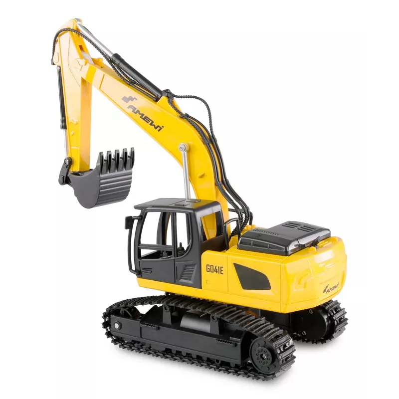 Conjunto Amewi 2 em 1 reboque e escavadora G836E/G041E 1:24 RTR