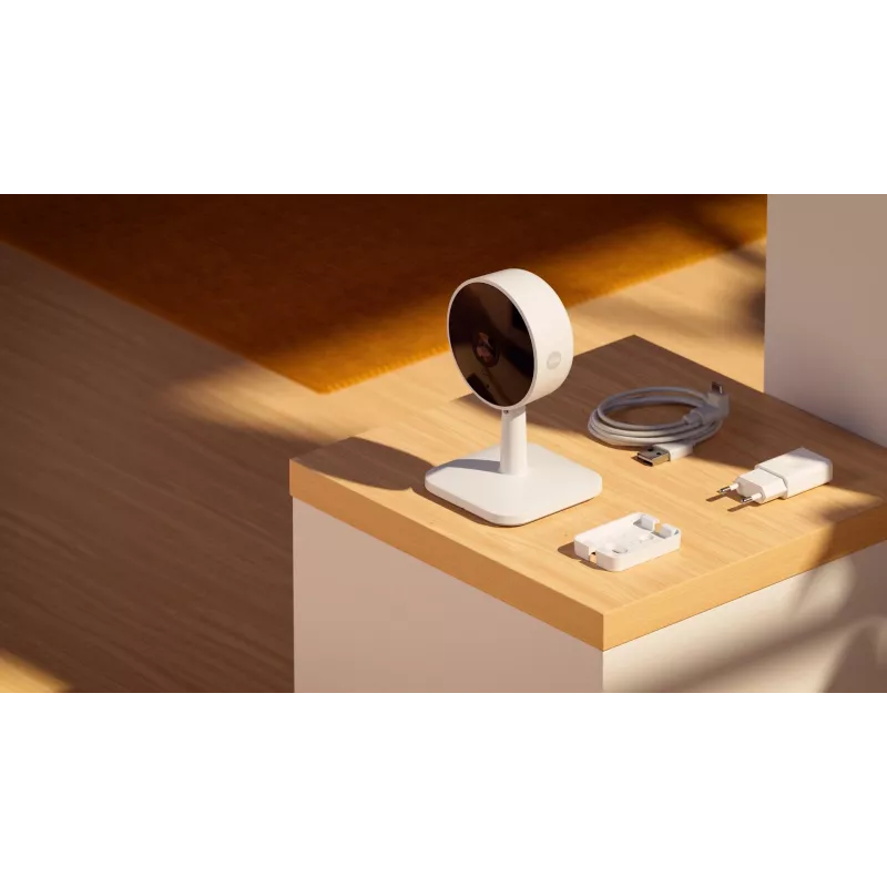Câmara de vigilância IP Yale SV-IC-1A-W-EU 1080p, 2 MP, FOV 110°, Wi‑Fi, PTZ, áudio bidirecional, visão noturna
