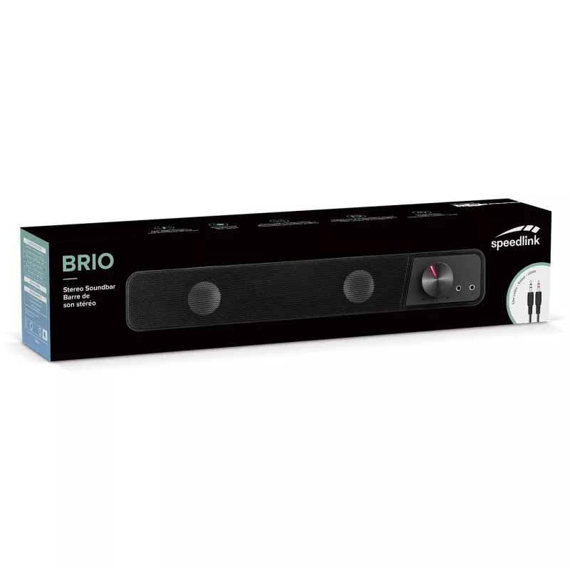 Altifalante SPEEDLINK BRIO Preto 6 W