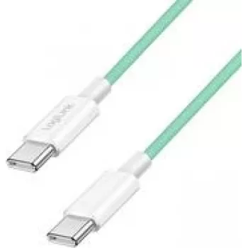 Cabo LogiLink USB 2.0 Type-C C/m> C/m nylon 60W verde - cabo - digital/dados (CU0347)