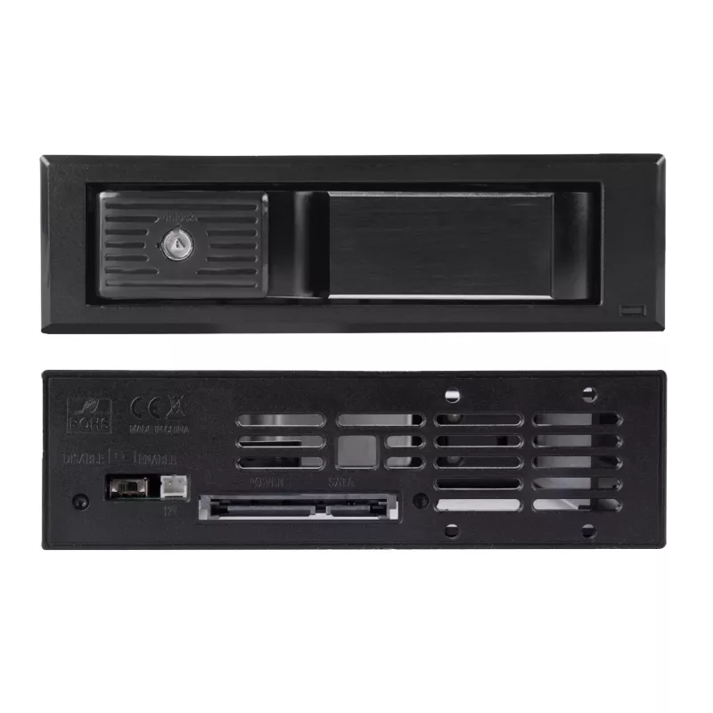 SilverStone FS301 - 13,3 cm (5,25 polegadas) - Suporte para unidade de armazenamento - 3.5 polegadas - SATA - Serial Attached SCSI (SAS) - SAS - SATA - 3.5