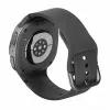 Samsung Galaxy Watch 8 3,3 cm (1,3 polegadas) AMOLED 40 mm digital 438 x 438 pixels ecrã tátil 4G grafite Wi-Fi GPS (satélite)