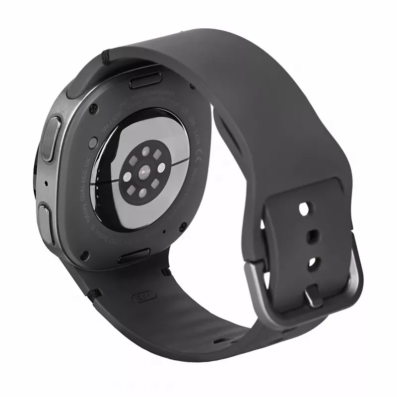 Samsung Galaxy Watch 8 3,3 cm (1,3 polegadas) AMOLED 40 mm digital 438 x 438 pixels ecrã tátil 4G grafite Wi-Fi GPS (satélite)