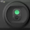 Câmara térmica compacta FLIR C3-X, matriz de plano focal não arrefecida de óxido de vanádio, 128 x 96 px, ecrã LCD integrado de 640 x 480, Wi-Fi, MSX, 1800 mAh, preta