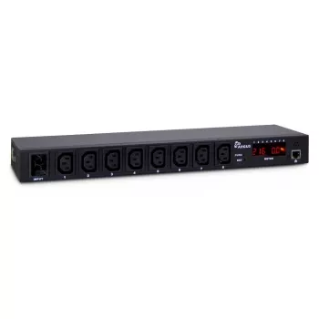 Unidade de distribuição de energia (PDU) Inter-Tech SW-0816 8 tomadas AC preto