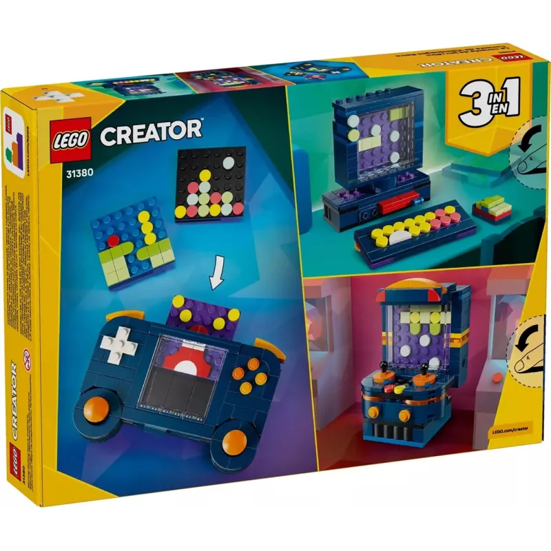 LEGO CREATOR 3 EM 1 31380 Consola de jogos retro