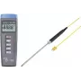 VOLTCRAFT K101 + TP 208 Termómetro -200 a +1370 °C sonda tipo K