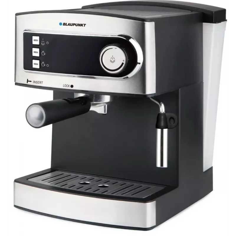 Blaupunkt CMP301 máquina de café espresso, 15 bar, 1,6 l, prateado/preto