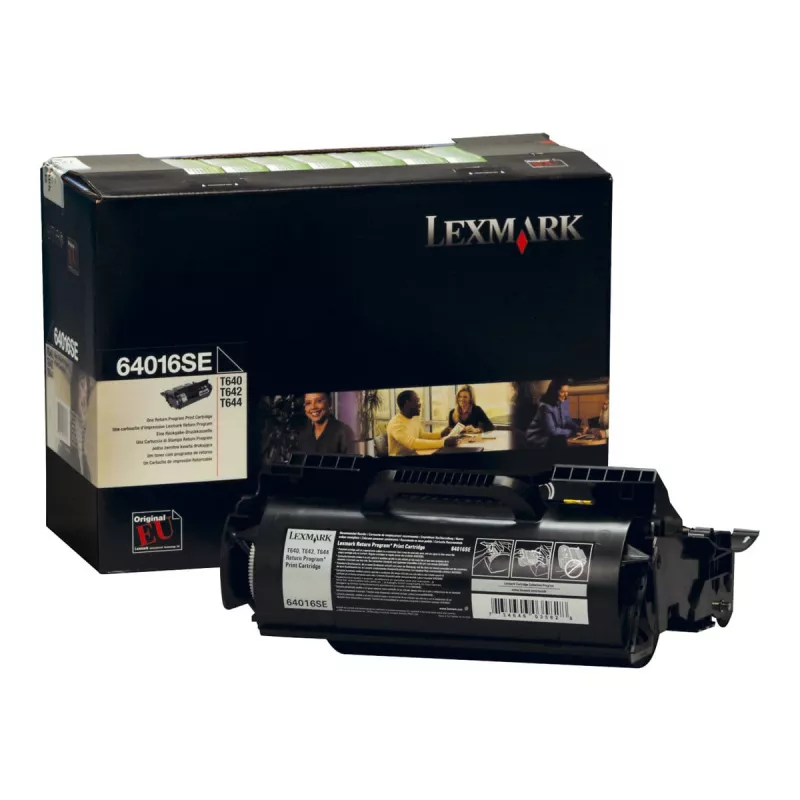 Cartucho de toner Lexmark T64x Return Programme Original preto