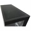 Caixa LC-Power MidiTower 715B preta USB3.2/Áudio sem fonte de alimentação SEAMLESS_X (LC-715B-ON)