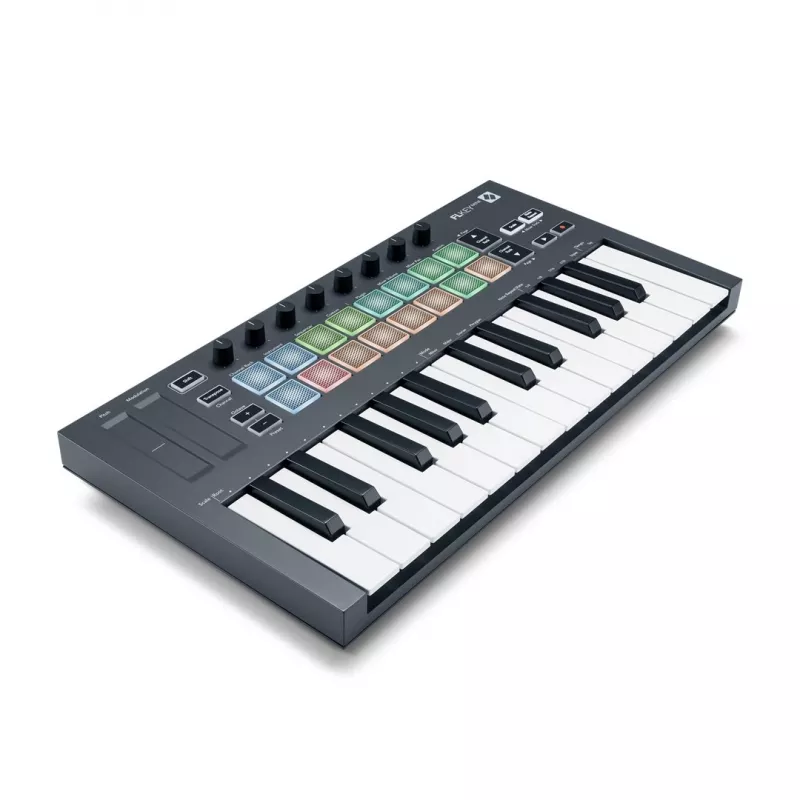 Novation FLKEY Mini - teclado MIDI especialmente para software FL Studio, 25 teclas.