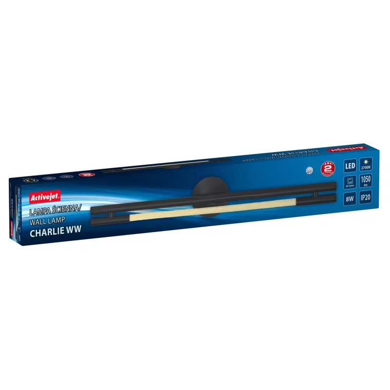 Aplique de parede LED Activejet AJE-CHARLIE WW