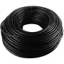 Conjunto de cabo de rede exterior Goobay CAT 6, U/UTP, preto, 100 m - material de cobre, AWG 24/1 (sólido), PE (55440)