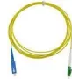 Cabo de rede de fibra ótica simplex BlueOptics LC/APC-SC/UPC monomodo 5 metros
