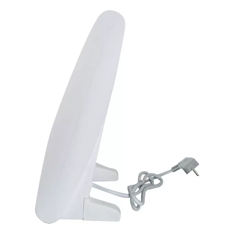 Aquecedor elétrico de quartzo ESPERANZA EHH010 400W/800W, branco, cabo de 1,2 m, botões, termostato ajustável