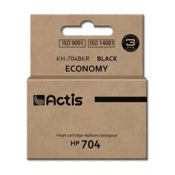 Tinte Actis KH-704BKR (substituto HP 704 CN692AE; standard; 15 ml; preto)