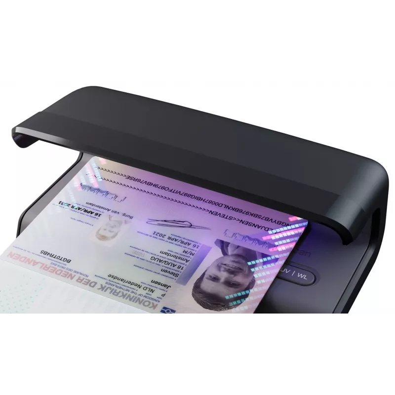 Detetor de notas Safescan 131-0723 preto UV multimoeda