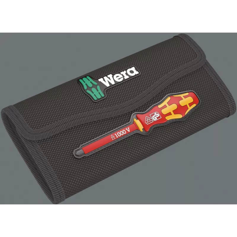 Conjunto de chaves de fendas Wera Kraftform Kompakt VDE 16 Torque extra fino (05006609001)
