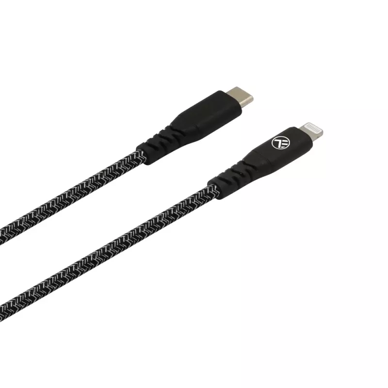 Cabo de dados Tellur Type-C para Lightning 3A PD60W 1m – preto