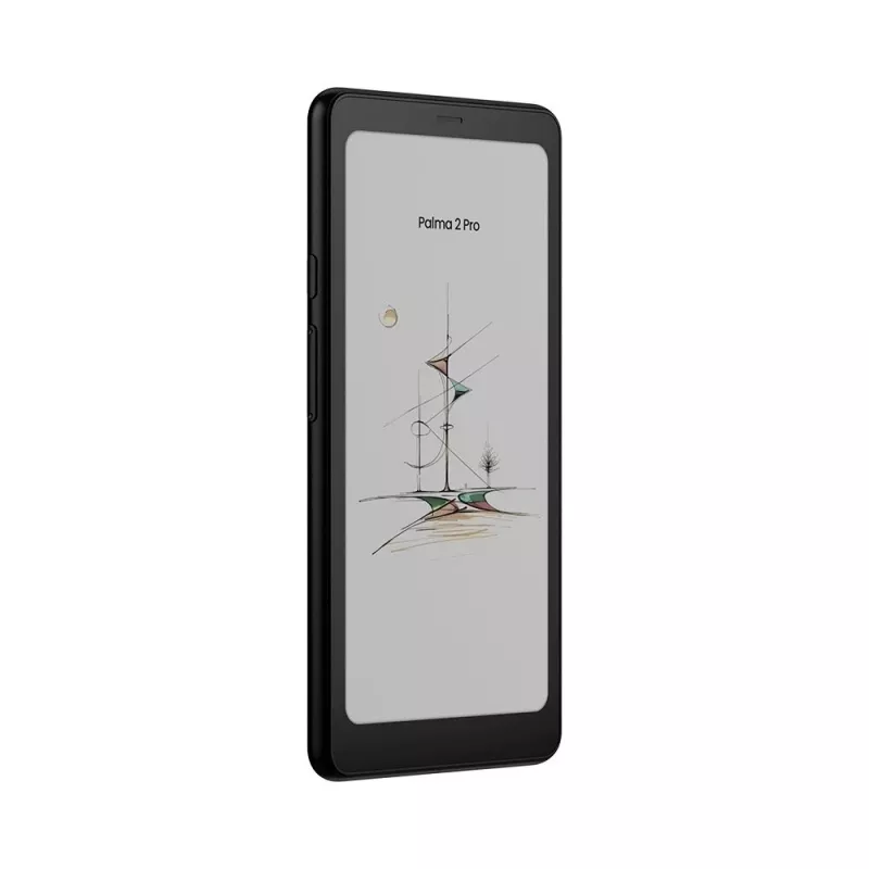 E-reader Onyx BOOX Palma 2 Pro — 6.13 polegadas 824×1648, 8GB RAM, 128GB, Android 15, impressão digital, Wi‑Fi, Bluetooth 5.1, slot SIM, 3950 mAh, preto