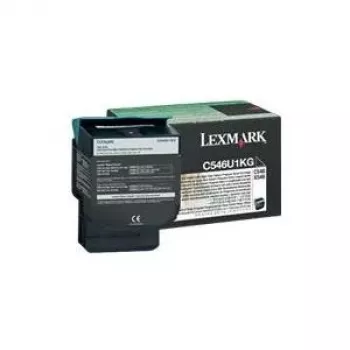 Toner Lexmark C546U1KG - Preto - Rendimento: 8.000 páginas (C546U1KG)