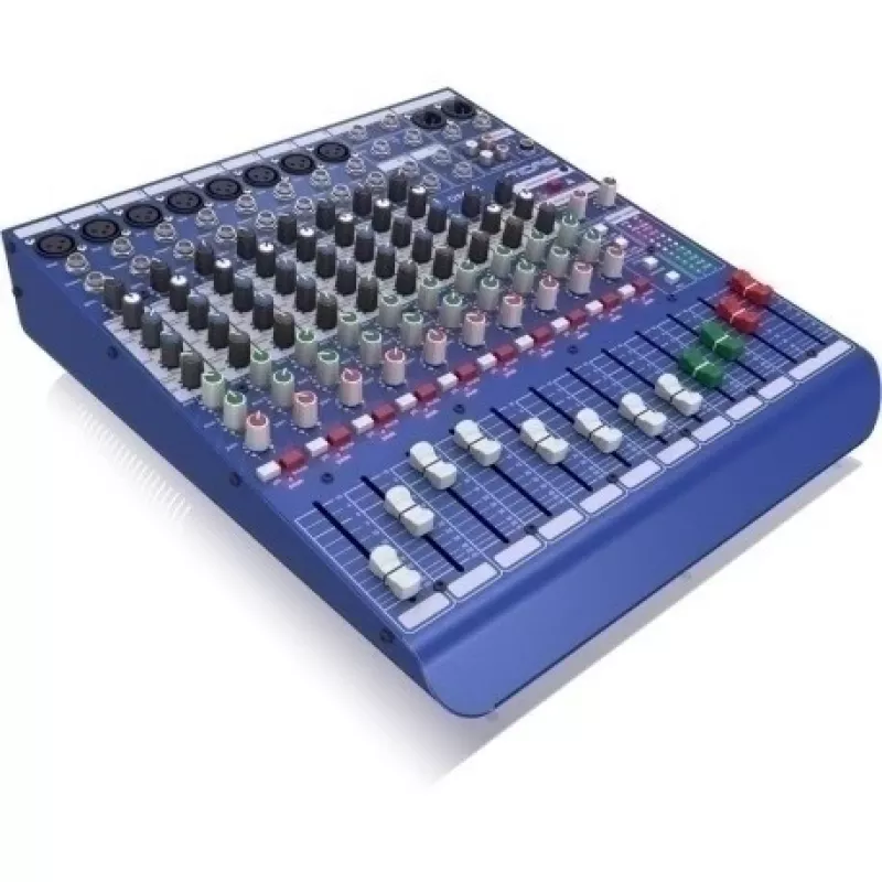 Misturadora Midas DM12, mesa de mistura analógica de 12 canais com 4 bus