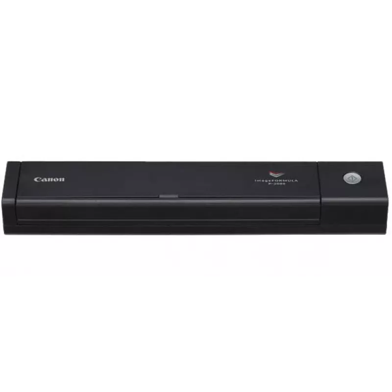 Digitalizador de documentos portátil duplex Canon imageFORMULA P-208II, 216 x 356 mm, 600 x 600 DPI, 24 Bit, 8 ppm, 6 ppm, 16 ipm