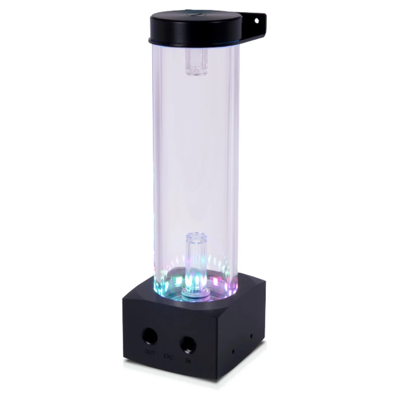 Bomba e reservatório Alphacool 15381 acrílico alumínio plástico preto transparente
