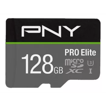 Cartão flash MicroSDXC PNY PRO Elite 128 GB UHS-I modelo P-SDU128V31100PRO-GE