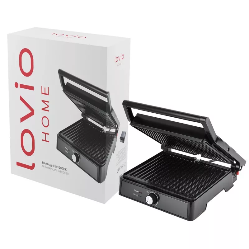 Chaleira elétrica Lovio LVEG001BK 1,7L 2200W preta