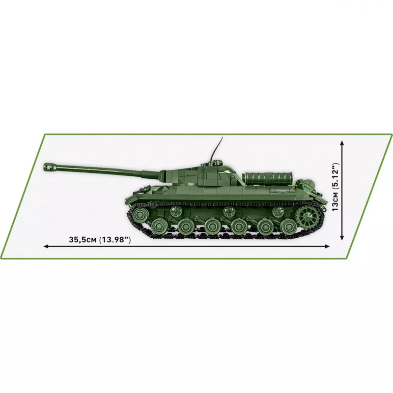 COBI Historical Collection WWII Is-3 carro de combate pesado soviético
