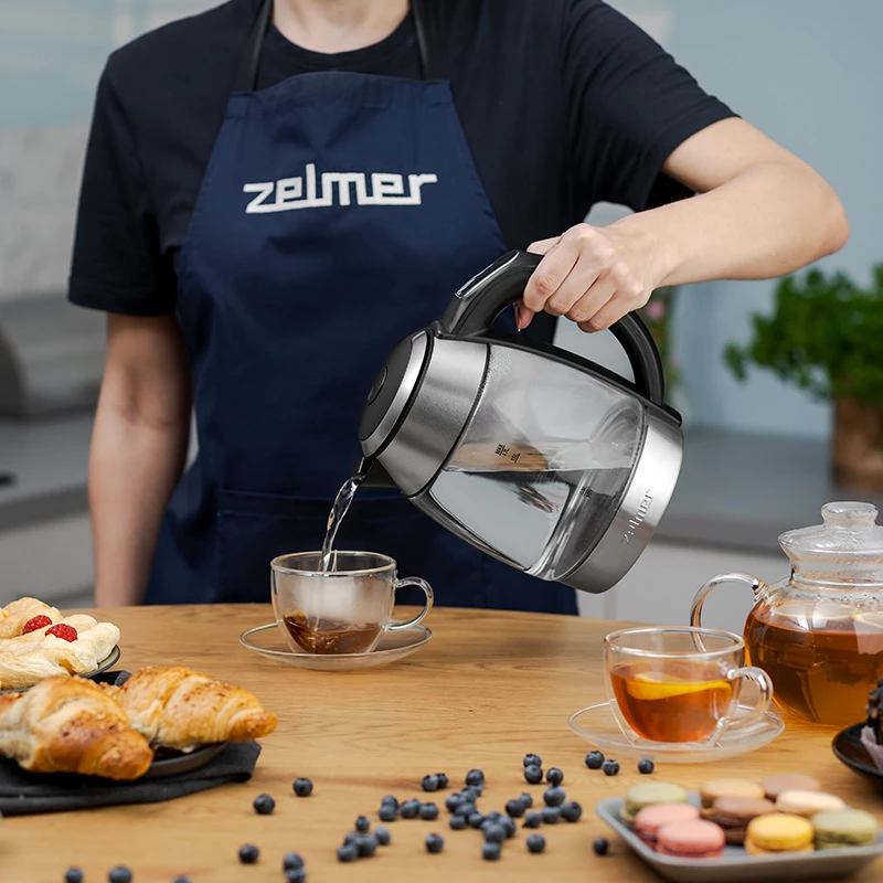 Chaleira elétrica Zelmer ZCK8030 1,7L 2200W aço inoxidável