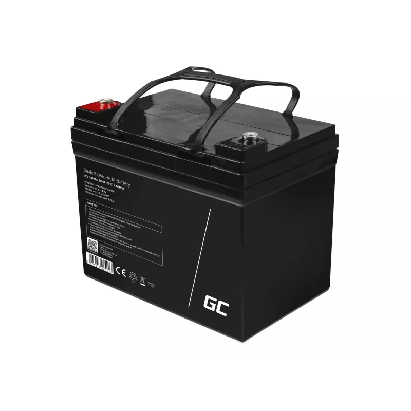 Bateria UPS Green Cell AGM21, chumbo-ácido selado (VRLA), 12 V, 33 Ah
